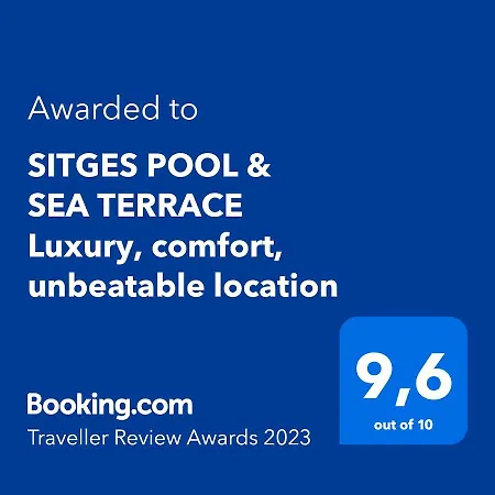 Sitges Pool & Sea Terrace Luxury, Comfort, Unbeatable Location Exterior photo